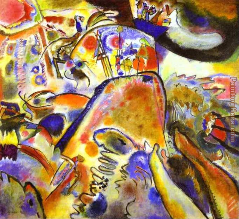Small Pleasures painting - Wassily Kandinsky Small Pleasures art painting
